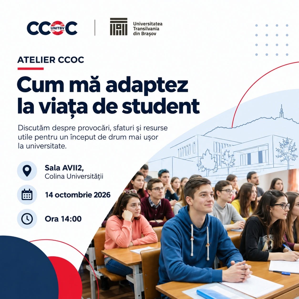 CCOC cum ma adaptez la viata de student 14.10.2026
